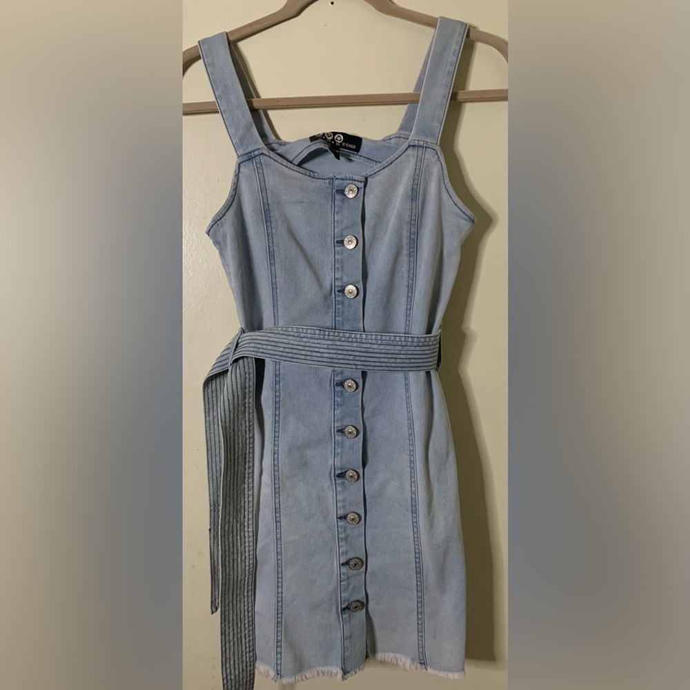 REWASH DENIM DRESS S